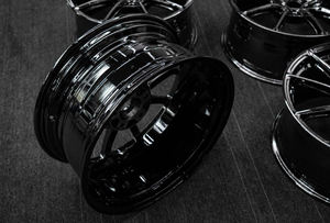 SY-09088 Juego de 1 Llanta de Aleación Cromada Negra Multirradio de 18 19 20 21 22 24 26 Pulgadas para Autos <span class=keywords><strong>E46</strong></span> E90 F30 G30 - Product Image 4