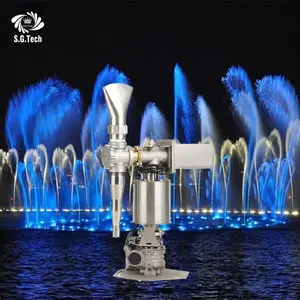 Made In China 1D 2D Nozzle Music Dancing Water Feature Outdoor Floating Digital Swing Dancing Musical Fountain