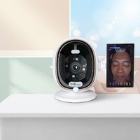 Analyseur de Peau 3D 2026 08 pour Détection des Points Noirs et des Pores en Profondeur, Scanner Facial US EU WiFi 8 Spectres, Machine d'Analyse Faciale IA 13,3 pouces