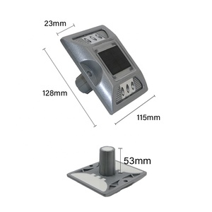 Đánh dấu đường ánh sáng con đường Cảnh báo đèn phát sáng trong năng lượng mặt trời đường đinh tán với Spike - Product Image 1