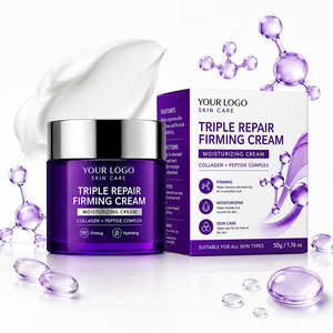 Crema Reafirmante Antiedad de Marca Privada, Apoyo a la Elasticidad, Hidratación, Cuidado Luminoso, Piel Seca y Irregular, Para Todo Tipo de Piel, Crema de Triple Reparación - Product Image 1