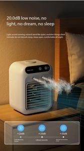 J anglais USB pulvérisation humidification Mini ventilateur de climatisation bureau ventilateur refroidi à l'<span class=keywords><strong>eau</strong></span> Mobile électrique maison portable - Product Image 5