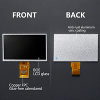 Écran tactile TFT IPS BOE 7 pouces, moniteur LED avec interface RGB 50PIN, résolution 1024x600, circuit intégré de pilote JD9365BA, -20C~70C