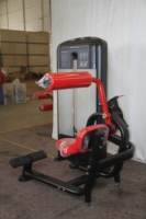Machine d'extension dorsale assise à charge libre pour le renforcement du bas du dos, équipement commercial