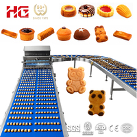 Ligne de production de gâteaux 3D entièrement automatique HG - Machine industrielle de traitement de gâteaux 3D avec moule - Solution clé en main