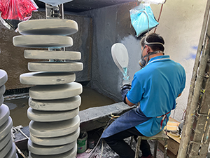 2023 mô hình mới phổ biến tùy chỉnh giá tốt nhất màu đỏ trong suốt sơn 12K 18K Carbon padel mái chèo vợt - Product Image 6