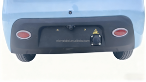 Corps de fer de tricycle électrique à trois places certifié ELN-YU3 CEE COC avec coffre - Product Image 6