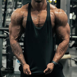 Chaleco Deportivo Casual de Verano para Hombre, Marca Wish, para Fitness y Running, de Algodón con Tirantes Finos, Color Sólido - Product Image 1