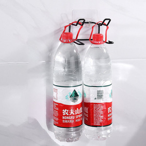 Support mural moderne sans perçage pour sèche-<span class=keywords><strong>cheveux</strong></span>, crochets adhésifs en métal pour salle de bain, organisateur de jouets pour salon - Product Image 6