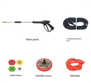 Máquina de Limpieza de Alta Presión de 170 BAR con Ángulo de Columna de Agua Ajustable, Tipo Carrito Portátil Multifuncional - Product Image 5