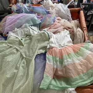 Sıcak satış kullanılan giysiler çocuklar için balya paketi ikinci el güzel yaz elbiseler kızlar için elbise kullanılan çocuklar giysi çocuklar giymek - Product Image 2