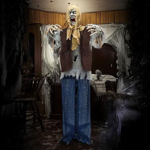 Nuevo Fantasma Colgante <span class=keywords><strong>de</strong></span> Halloween 2026 Personalizable <span class=keywords><strong>de</strong></span> Tamaño Real con Ojos Brillantes, Decoraciones <span class=keywords><strong>de</strong></span> Terror, Proveedor - Product Image 5