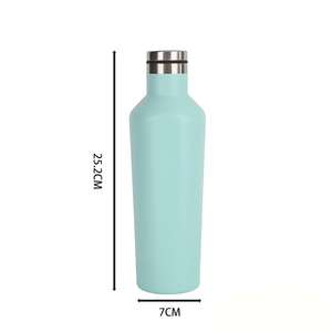 Bouteille d'eau hexagonale en diamant personnalisée de 500 ml, gobelet isotherme en acier inoxydable, design unique à facettes pour les cadeaux sportifs - Product Image 5