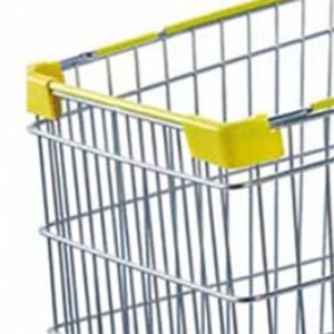 Fabriek Direct Zware 180 Liter Stalen Supermarkt Winkelwagentje Met Stoel - Product Image 3
