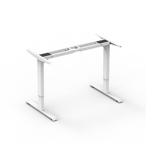 Electric Height Adjustable <b>Computer</b> Desk Dual Motor Metal Frame Office Use Adjustable Legs Powder Coated Stable Structure - Product Image 3