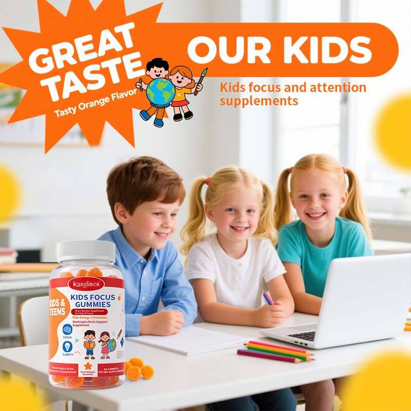 OEM Smart Focus Plus Kids Omega 3 Gummies for Brain Support