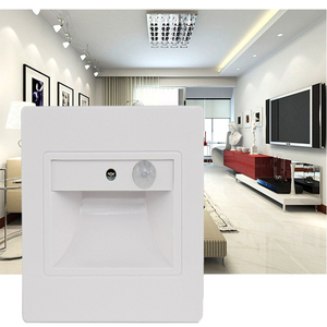 Çin fabrikada LED ayak PIR hareket dedektörü + ışık sensörü gece lambası fabrika fiyat - Product Image 6