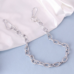 Men's And Women's Fashion Metal Pants <b>Chain</b> Tibetan Silver Double Ring Waist <b>Chain</b> For Daily Wear Hip Hop Style - Product Image 3