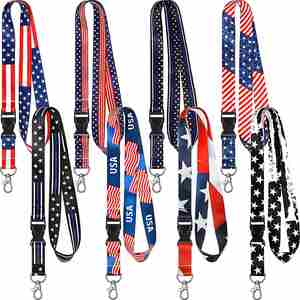 QM Factory Price Fashion Design Custom Sublimation Double Sided Printing Free Business Promotional Gift <b>Lanyards</b> - Product Image 3
