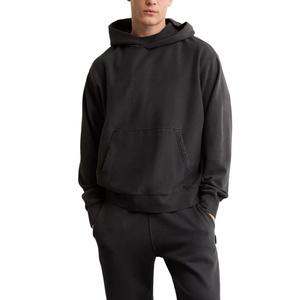 Sweat-shirts à capuche pour hommes, coupe-vent, brodés, de haute qualité, personnalisés, en gros, marque OEM, hiver - Product Image 1
