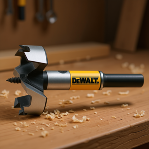 Broca para madera tipo Forstner DeWalt de 1 pulgada de diámetro para perforación de precisión - Product Image 3