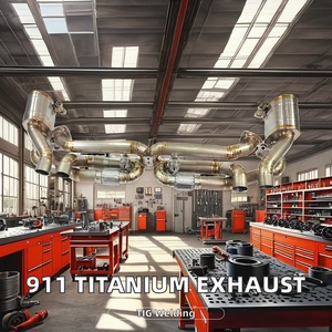 ท่อไอเสียไทเทเนียม CSZ High Performance Racing Axleback Muffler สำหรับ Porsche 911 <span class=keywords><strong>991</strong></span>.1 <span class=keywords><strong>3.4</strong></span> 3.8 ปี 2012-2015  ติดตั้งได้ 100% - Product Image 2