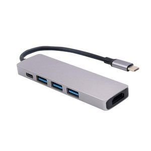 5 in1 <span class=keywords><strong>USB</strong></span> 3.1 Type-<span class=keywords><strong>C</strong></span> HUB để HD <span class=keywords><strong>adapter</strong></span> 4k <span class=keywords><strong>Thunderbolt</strong></span> 3 <span class=keywords><strong>USB</strong></span> <span class=keywords><strong>C</strong></span> HUB với 3 * <span class=keywords><strong>USB</strong></span> 3.0 <span class=keywords><strong>C</strong></span>ổng PD sạ<span class=keywords><strong>c</strong></span> cho MacBook Pro máy tính xách tay - Product Image 2
