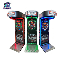 Machine de boxe d'arcade à monnayeur, testeur de force de frappe, avec système de rédemption de tickets, pour centre de jeux, parc d'attractions, vente en gros pour usines
