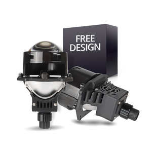 Proiettore Laser 50W Bi LED 3.0 pollici Bi-Xenon anteriore strada illuminante lente proiettore compatibile con illuminazione Retrofit - Product Image 1