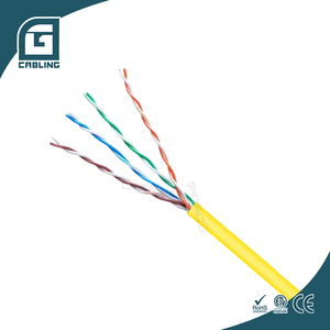 สายเคเบิลอีเธอร์เน็ต Gcabling Networking 200ม. 305ม. 500ม. 1000ฟุต ต่อม้วน สายเคเบิล <span class=keywords><strong>Cat6</strong></span> สำหรับกล้องวงจรปิด - Product Image 5