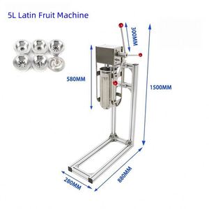 Máquina Manual para Hacer Churros Españoles de 7L, Equipo para Snacks, Rellenadora de Churros, Venta al Por Mayor, Directo de Fábrica - Product Image 4