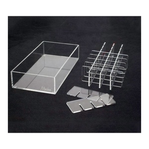 Tùy chỉnh OEM & ODM trang điểm mỹ phẩm tổ chức khay 32 khe cắm son môi chủ rõ ràng Acrylic Son môi tổ chức - Product Image 3