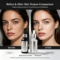 Kit de Sérums Double Peptides en Gros Marque Privée – Ensemble Anti-Âge Multi-Peptides au Glutathion pour Raffermir et Éclaircir la Peau – OEM ODM