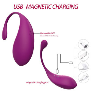 Vibratore a sfera <span class=keywords><strong>Kegel</strong></span> controllato da app, telecomando Bluetooth, indossabile, impermeabile, stimolatore del punto G in silicone, Love Egg per donne - Product Image 4