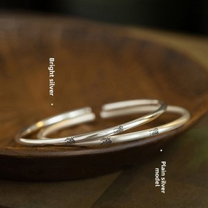 Pulsera <span class=keywords><strong>Ping</strong></span> <span class=keywords><strong>Xi</strong></span> Le de hierro galvanizado de nuevo estilo, banda lisa minimalista, acabado esmerilado, letras vintage, joyería juvenil - Product Image 2