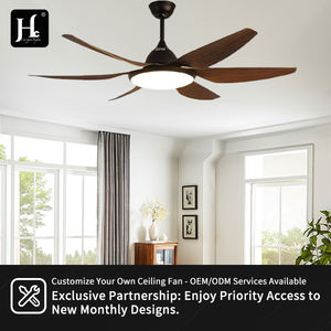 พัดลมเพดาน LED แบบเงียบ รุ่นทันสมัย ขนาด 54 นิ้ว ใบพัด ABS 6 ใบ พร้อมรีโมทคอนโทรล มอเตอร์ DC แบบ Bldc ราคาประหยัด - Product Image 5