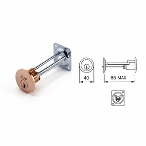Cilindro in Ottone Staccabile ISEO 850 per Serrature, Prodotto in Italia - Product Image 2