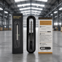 Thermomètre alimentaire intelligent sans fil de cuisine d'usine directe Bbq thermomètre à viande numérique pour la viande
