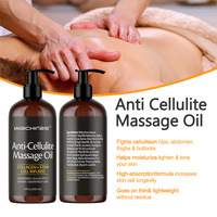 Huile de massage aux graines d'arbre à thé en gros OEM/ODM pour la perte de poids, la réduction des graisses, l'hydratation et le blanchiment, parfum terrestre pour massage spa