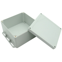 Boîtier en plastique étanche réglable pour le perçage de trous, pour utilisation électrique extérieure, avec crochets de fixation