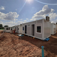 Installation facile et rapide bon marché d'usine Conteneur modulaire préfabriqué mobile à plat Cabine de jardin Café Boutique Maison préfabriquée Maison