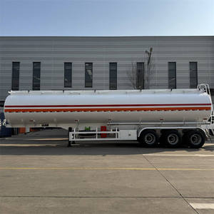 Semi-remorque citerne à carburant diesel, essence, huile, 3 essieux, 42000-45000 litres, acier au carbone, 50000 litres - Product Image 5