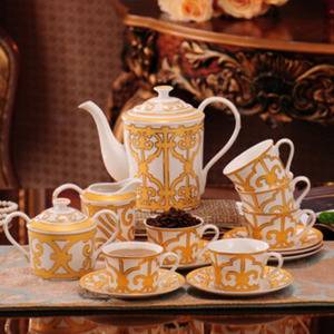 Promotional 15 Pcs Europe Luxury Fine Porcelain Coffee & <b>Tea</b> <b>Sets</b> for Gift - Product Image 3