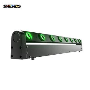 Barre de faisceau à <span class=keywords><strong>LED</strong></span> 8x12W RGBW éclairage à tête mobile pour mariage DJ Show - Product Image 2