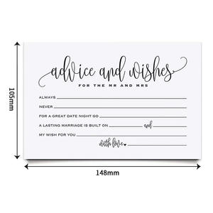 Biglietti d'auguri Ready-Made all'ingrosso con copertina rigida per matrimoni ed eventi-biglietti di benedizione scritti a mano - Product Image 2