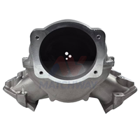 Collecteur d'admission en aluminium satiné MATCHWAY LS Lo-Ram EFI pour GM LS1/LS2/LS6 avec kits de rail de carburant