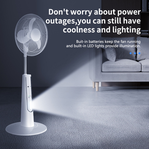 18 inch dao động miễn phí đứng tầng <span class=keywords><strong>Fan</strong></span> 16 inch có thể sạc lại năng lượng mặt trời điện đứng <span class=keywords><strong>fan</strong></span> hâm mộ với điều khiển từ xa - Product Image 3