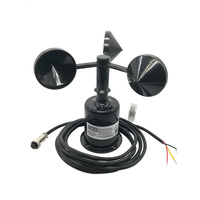 Capteur de vitesse du vent anémomètre YGC-FS 12V alimentation impulsion 4~20mA sortie RS485 capteur de mesure météorologique anémomètre vitesse du vent