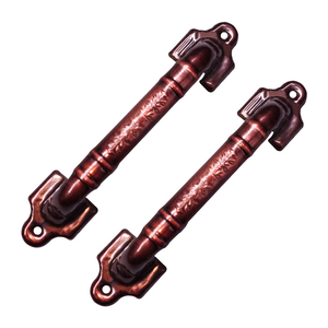 Cina fabbrica vendita diretta 6 "antico ferro rosso maniglie per porte di lusso moderno finestra accessori <span class=keywords><strong>porta</strong></span> <span class=keywords><strong>porta</strong></span> finestra maniglia finestra - Product Image 5