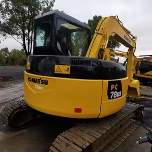 Pompe d'excavatrice Komatsu PC78US d'occasion du Japon, haute qualité, composants PLC essentiels, 7,8 tonnes, moteur 40 kW, excellentes performances, en promotion - Product Image 1